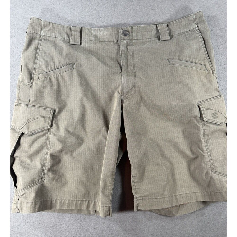 5.11 Tactical Stryke Shorts Mens Sz 38 10” Ripstop Cargo Olive Green Hiking